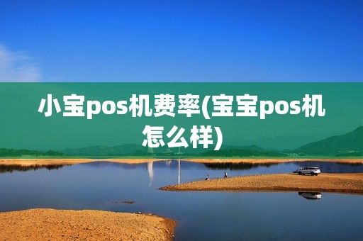 小宝pos机费率(宝宝pos机怎么样)