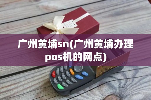 广州黄埔sn(广州黄埔办理pos机的网点)