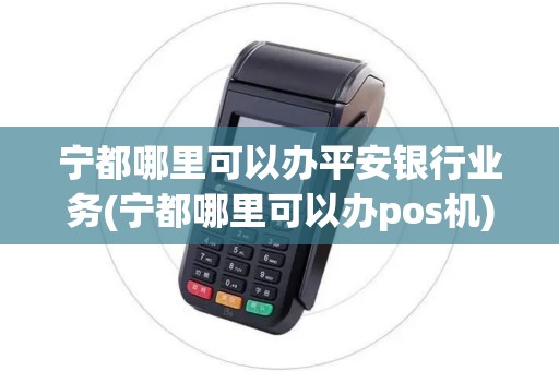 宁都哪里可以办平安银行业务(宁都哪里可以办pos机)