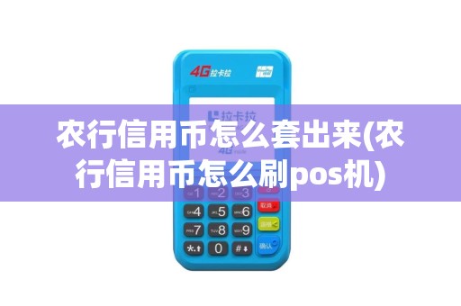 农行信用币怎么套出来(农行信用币怎么刷pos机)