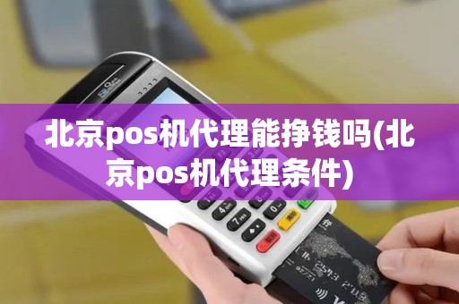 北京pos机代理能挣钱吗(北京pos机代理条件)