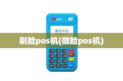 刷脸pos机(微脸pos机)