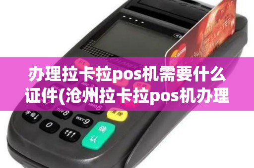办理拉卡拉pos机需要什么证件(沧州拉卡拉pos机办理)