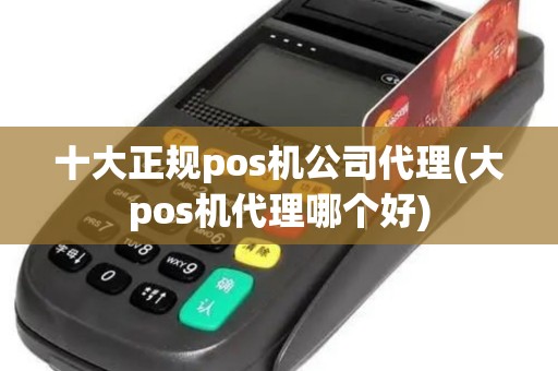 十大正规pos机公司代理(大pos机代理哪个好)