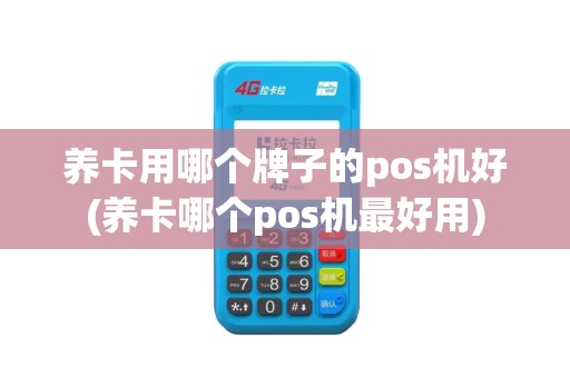 养卡用哪个牌子的pos机好(养卡哪个pos机最好用)