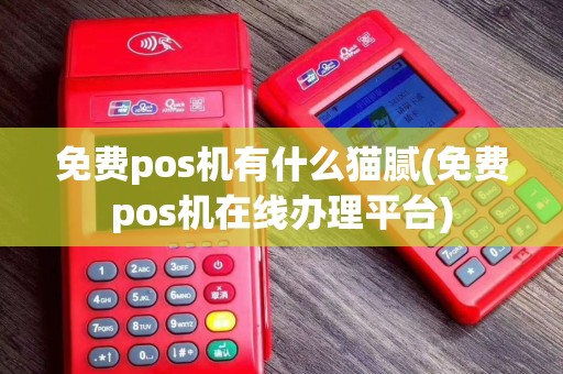 免费pos机有什么猫腻(免费pos机在线办理平台)