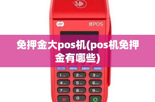 免押金大pos机(pos机免押金有哪些)