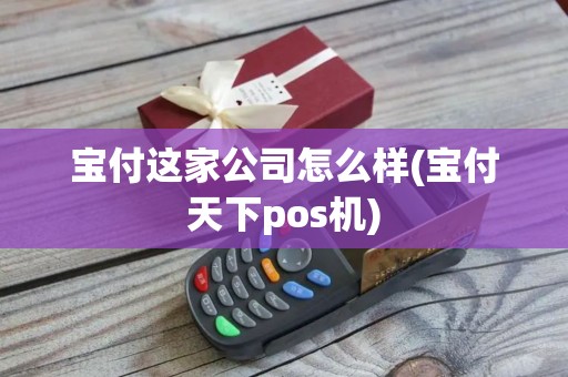 宝付这家公司怎么样(宝付天下pos机)
