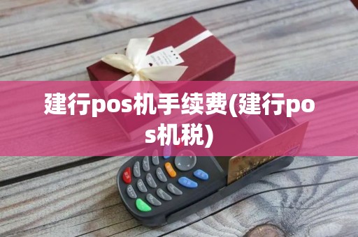 建行pos机手续费(建行pos机税)