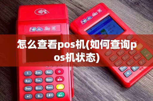怎么查看pos机(如何查询pos机状态)