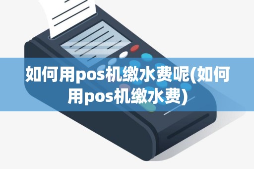 如何用pos机缴水费呢(如何用pos机缴水费)