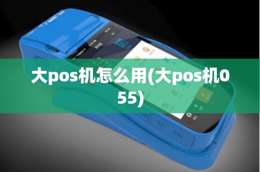大pos机怎么用(大pos机055)