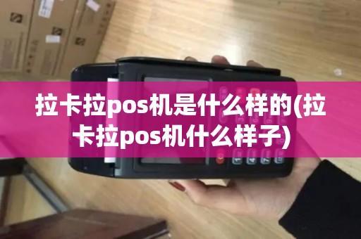 拉卡拉pos机是什么样的(拉卡拉pos机什么样子)