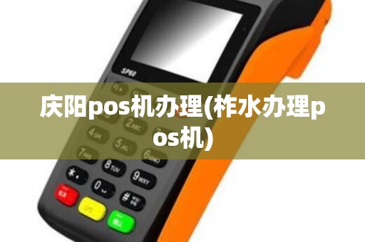庆阳pos机办理(柞水办理pos机)