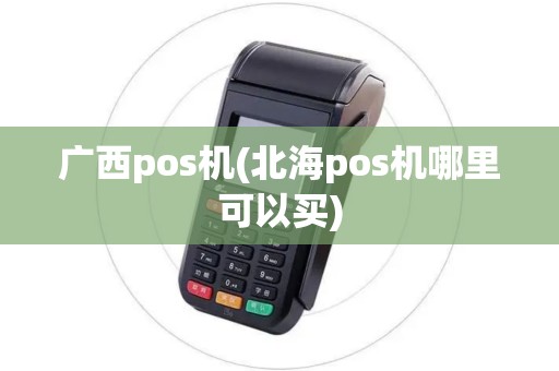 广西pos机(北海pos机哪里可以买)