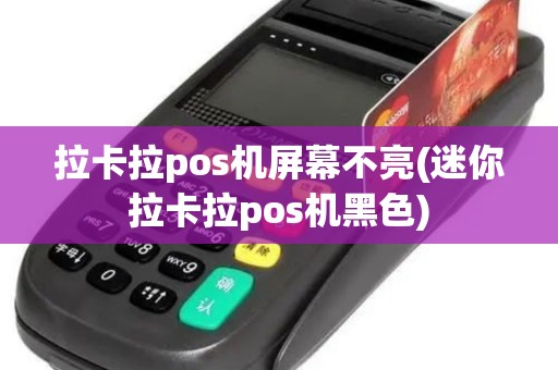 拉卡拉pos机屏幕不亮(迷你拉卡拉pos机黑色)