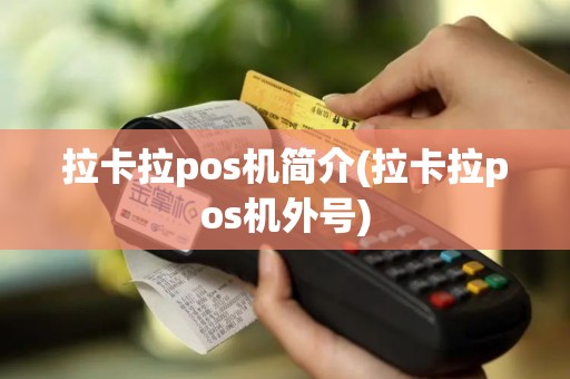 拉卡拉pos机简介(拉卡拉pos机外号)
