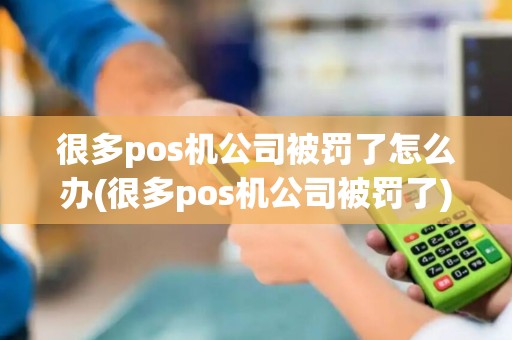 很多pos机公司被罚了怎么办(很多pos机公司被罚了)