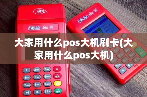 大家用什么pos大机刷卡(大家用什么pos大机)