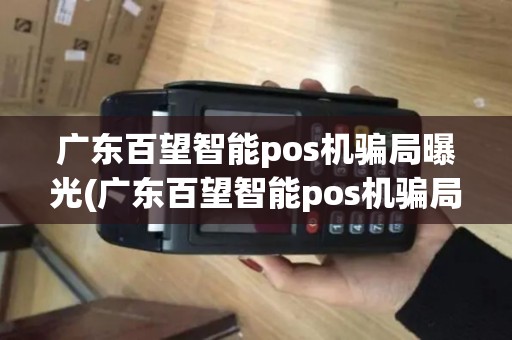 广东百望智能pos机骗局曝光(广东百望智能pos机骗局)
