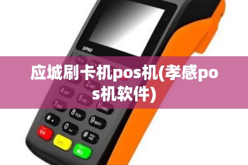 应城刷卡机pos机(孝感pos机软件)