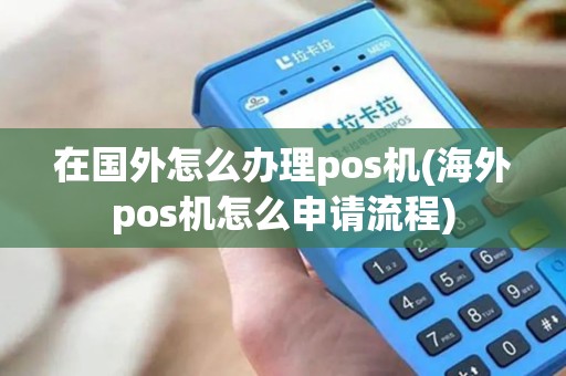在国外怎么办理pos机(海外pos机怎么申请流程)