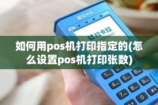 如何用pos机打印指定的(怎么设置pos机打印张数)