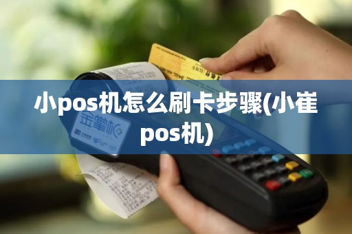 小pos机怎么刷卡步骤(小崔pos机)