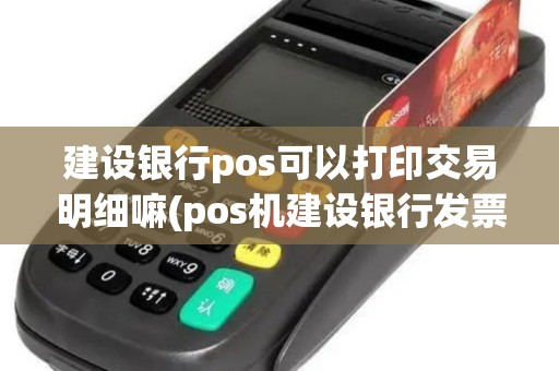 建设银行pos可以打印交易明细嘛(pos机建设银行发票)