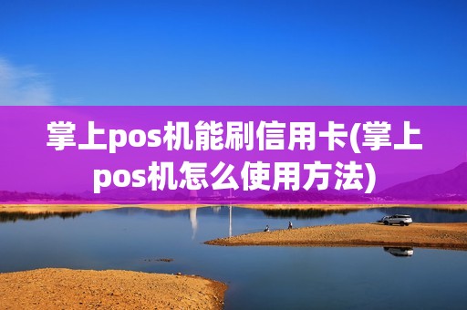 掌上pos机能刷信用卡(掌上pos机怎么使用方法)