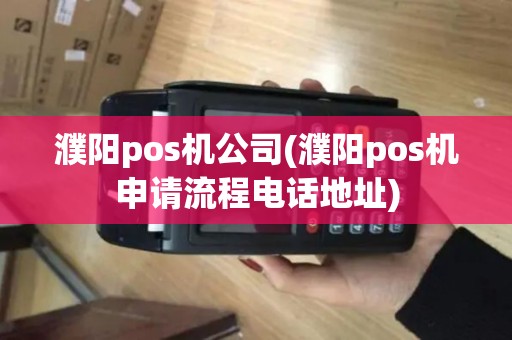 濮阳pos机公司(濮阳pos机申请流程电话地址)