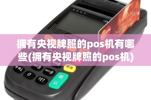 拥有央视牌照的pos机有哪些(拥有央视牌照的pos机)