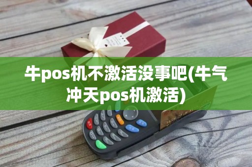 牛pos机不激活没事吧(牛气冲天pos机激活)