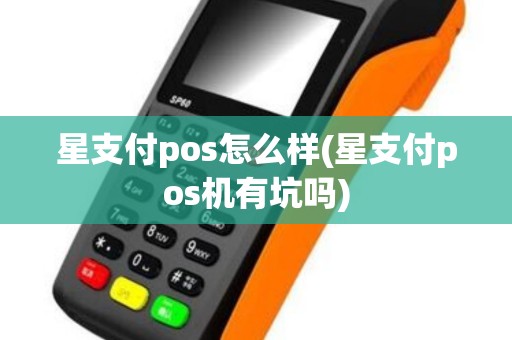 星支付pos怎么样(星支付pos机有坑吗)