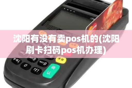 沈阳有没有卖pos机的(沈阳刷卡扫码pos机办理)