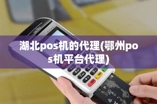 湖北pos机的代理(鄂州pos机平台代理)