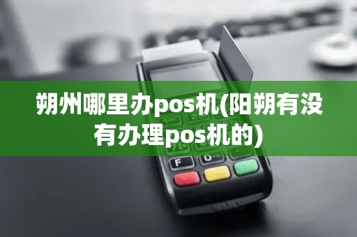 朔州哪里办pos机(阳朔有没有办理pos机的)