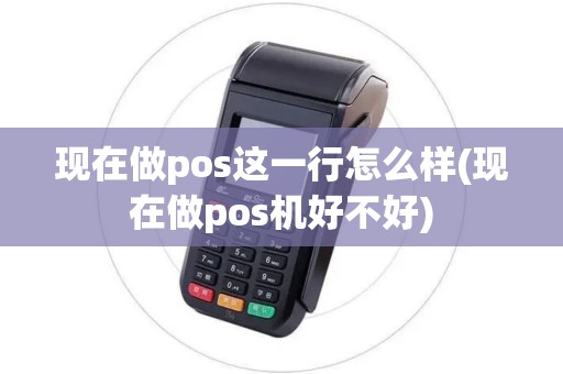 现在做pos这一行怎么样(现在做pos机好不好)