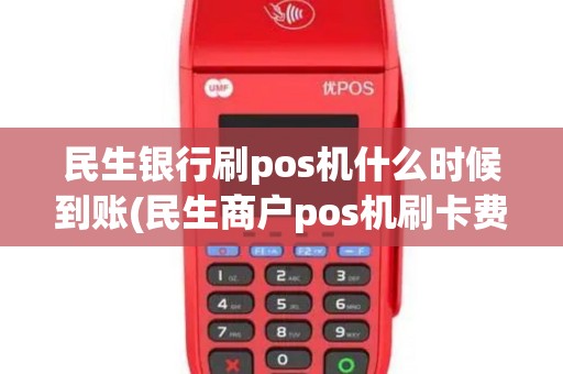 民生银行刷pos机什么时候到账(民生商户pos机刷卡费率)