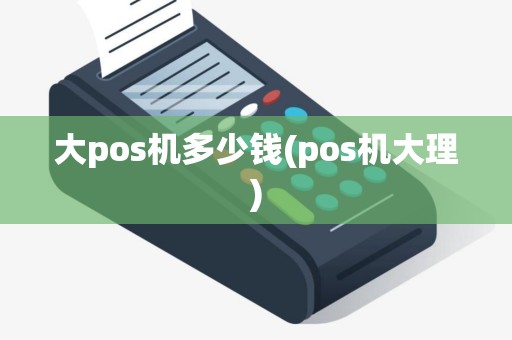 大pos机多少钱(pos机大理)