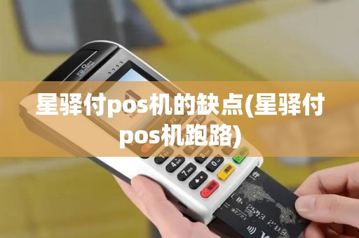 星驿付pos机的缺点(星驿付pos机跑路)