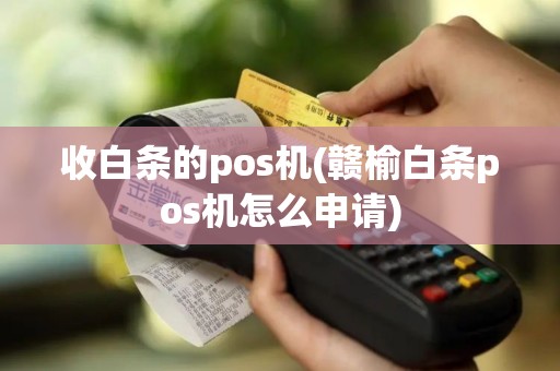 收白条的pos机(赣榆白条pos机怎么申请)