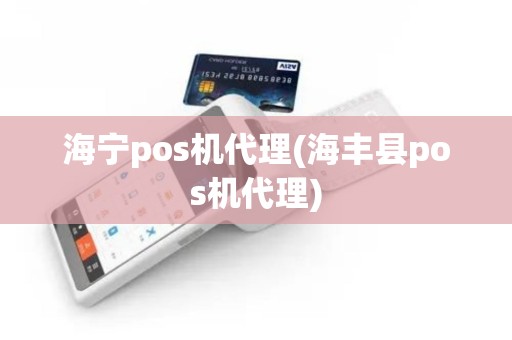 海宁pos机代理(海丰县pos机代理)