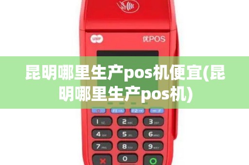 昆明哪里生产pos机便宜(昆明哪里生产pos机)