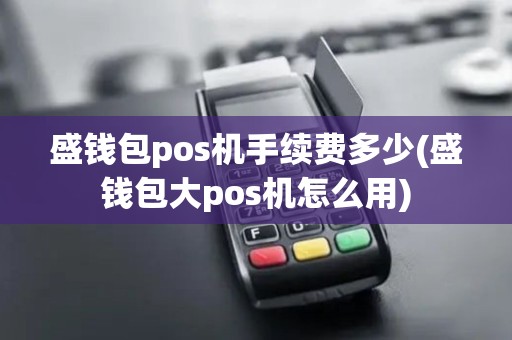 盛钱包pos机手续费多少(盛钱包大pos机怎么用)
