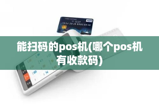 能扫码的pos机(哪个pos机有收款码)