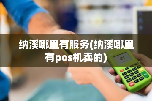 纳溪哪里有服务(纳溪哪里有pos机卖的)