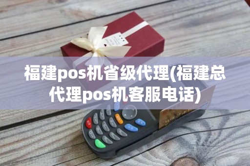 福建pos机省级代理(福建总代理pos机客服电话)