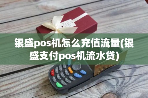 银盛pos机怎么充值流量(银盛支付pos机流水贷)