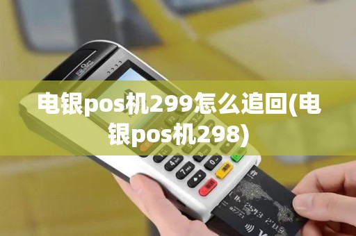 电银pos机299怎么追回(电银pos机298)